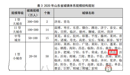 山東省城鎮(zhèn)規(guī)模體系結(jié)構(gòu)規(guī)劃